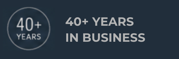 40 Years In Business